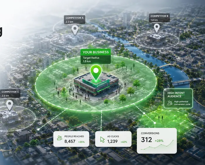 Geo-fencing advertising and social media ads agency